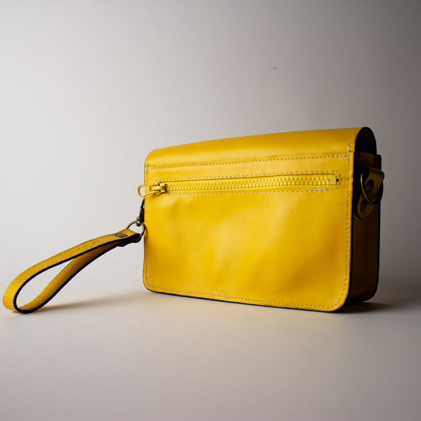 Bolso cartera de cuero Gelder