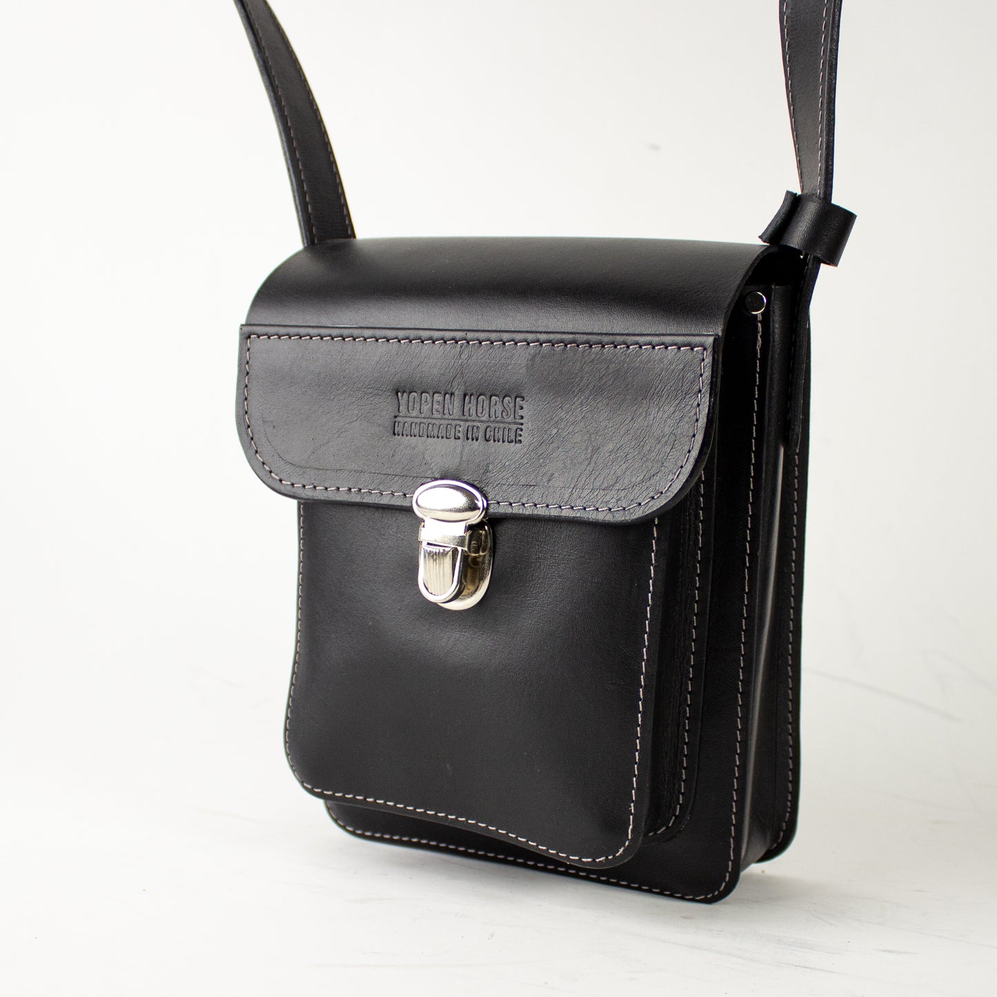 Morral de Cuero Artesanal – Yopen Horse
