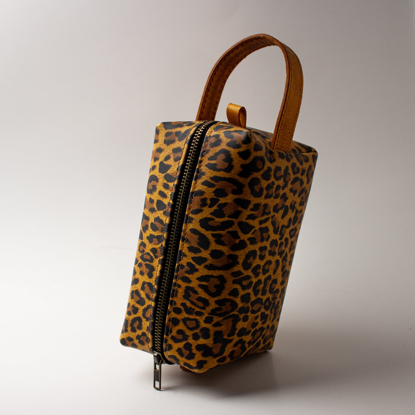 Bolso estuche Neceser de Cuero