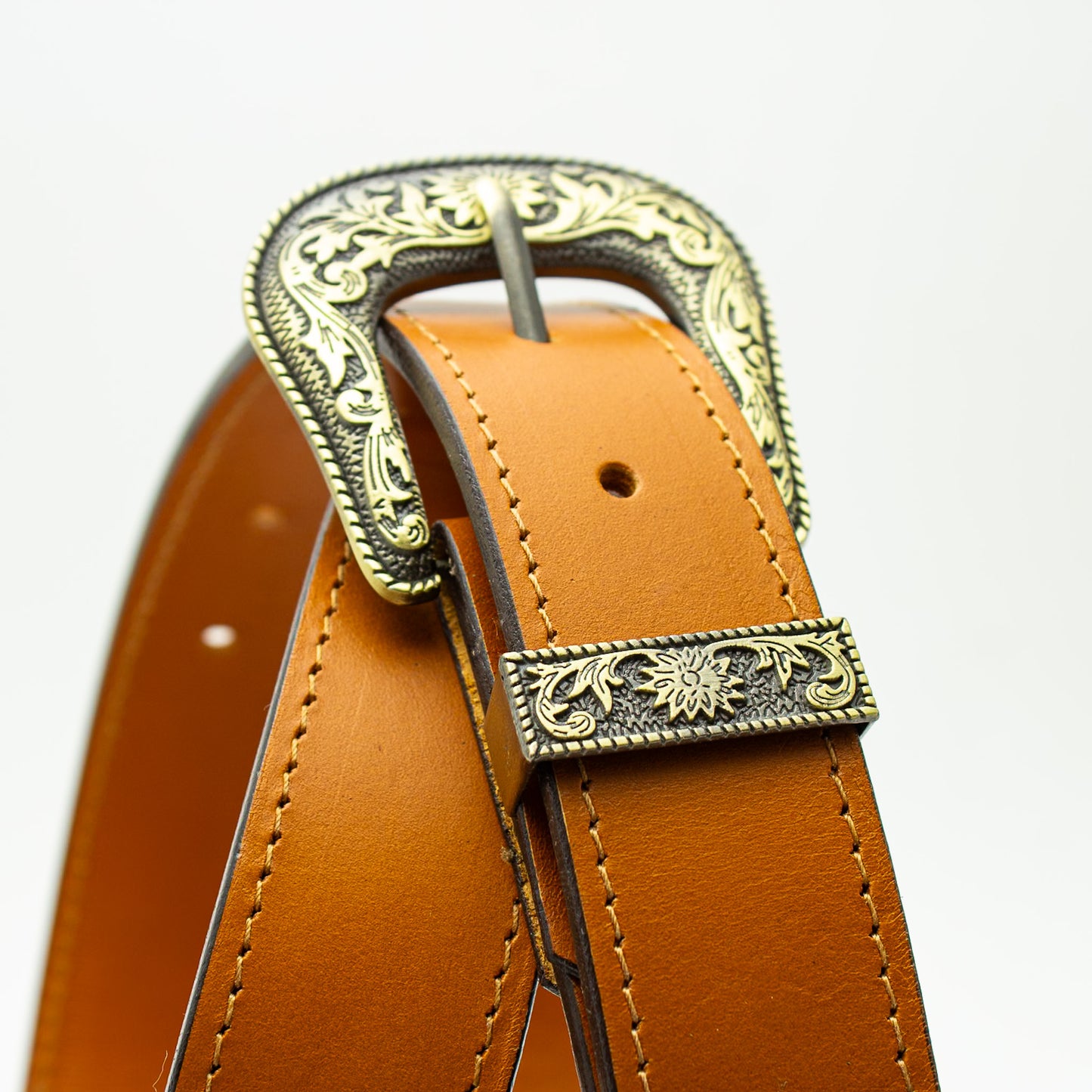 Cinturón de Cuero Artesanal 3.5cm – Modelo Appaloosa Yopen Horse