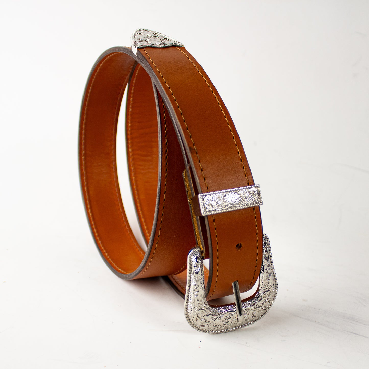 Cinturón de Cuero Artesanal 3.5cm – Modelo Appaloosa Yopen Horse