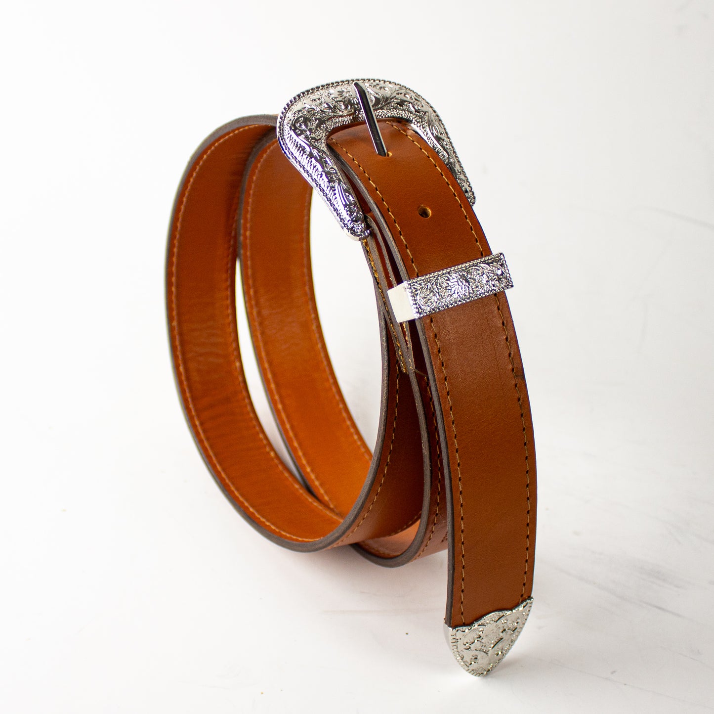 Cinturón de Cuero Artesanal 3.5cm – Modelo Appaloosa Yopen Horse