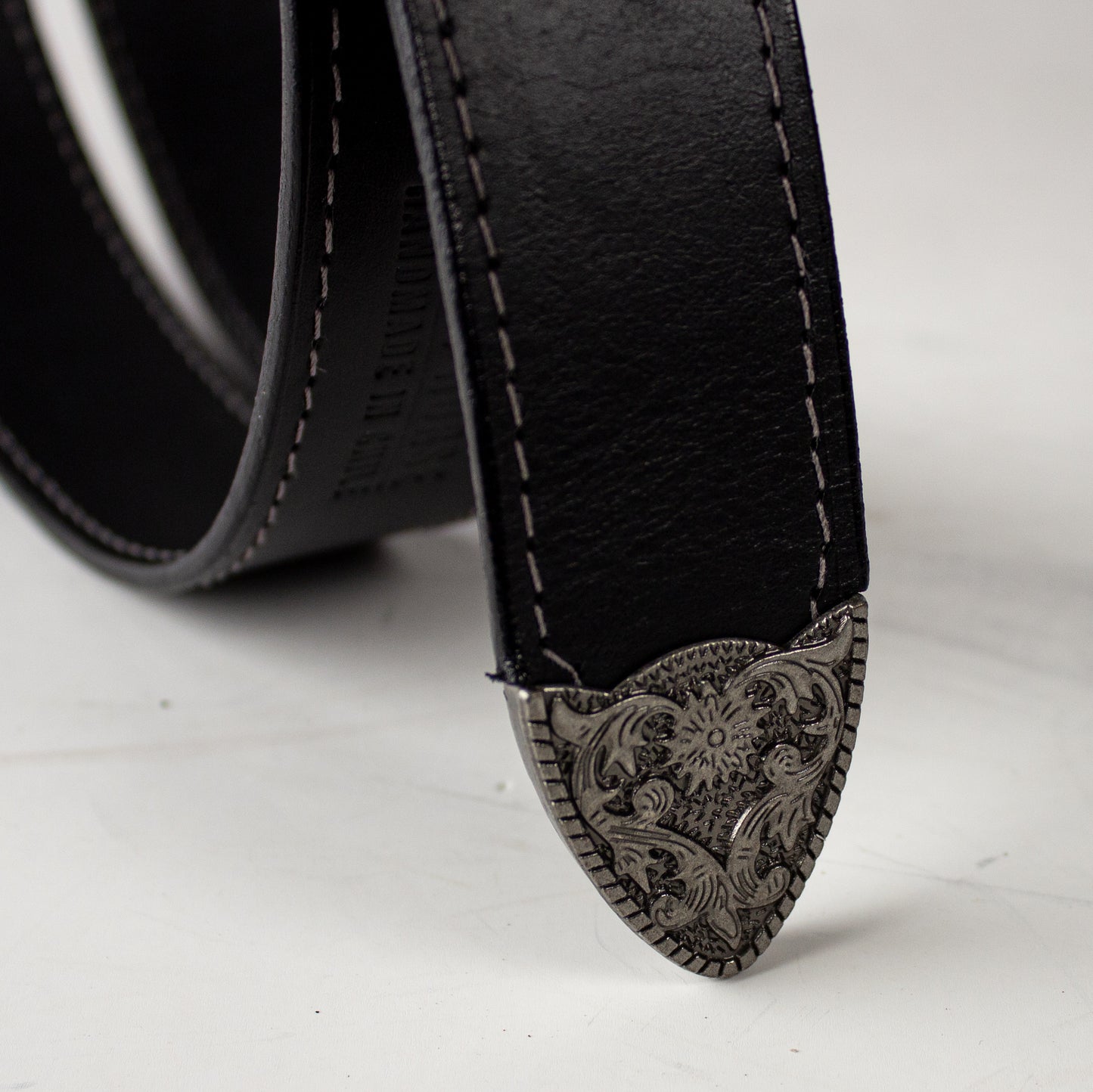 Cinturón de Cuero Artesanal 3.5cm – Modelo Appaloosa Yopen Horse