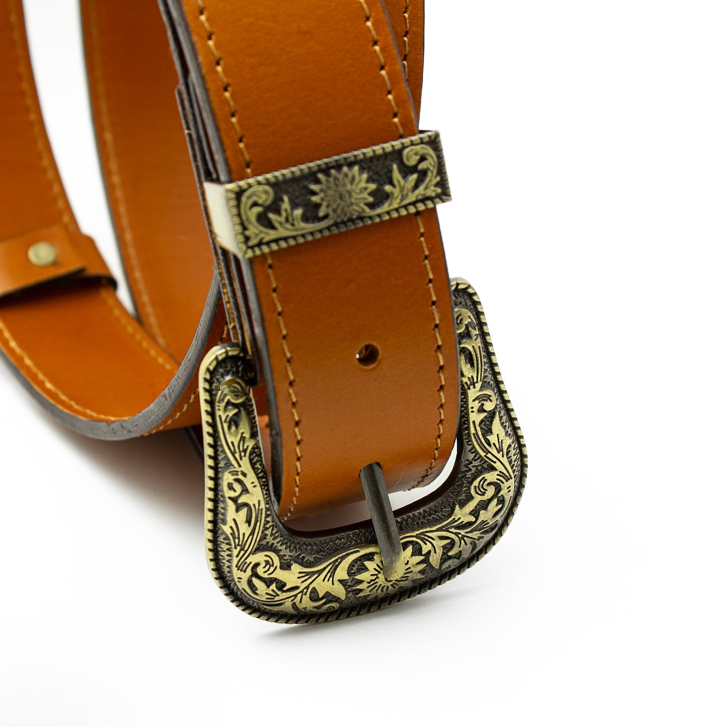 Cinturón de Cuero Artesanal 3.5cm – Modelo Appaloosa Yopen Horse