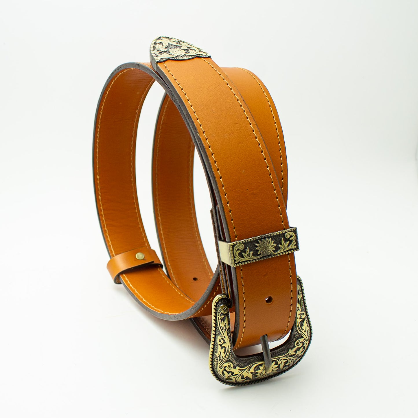 Cinturón de Cuero Artesanal 3.5cm – Modelo Appaloosa Yopen Horse